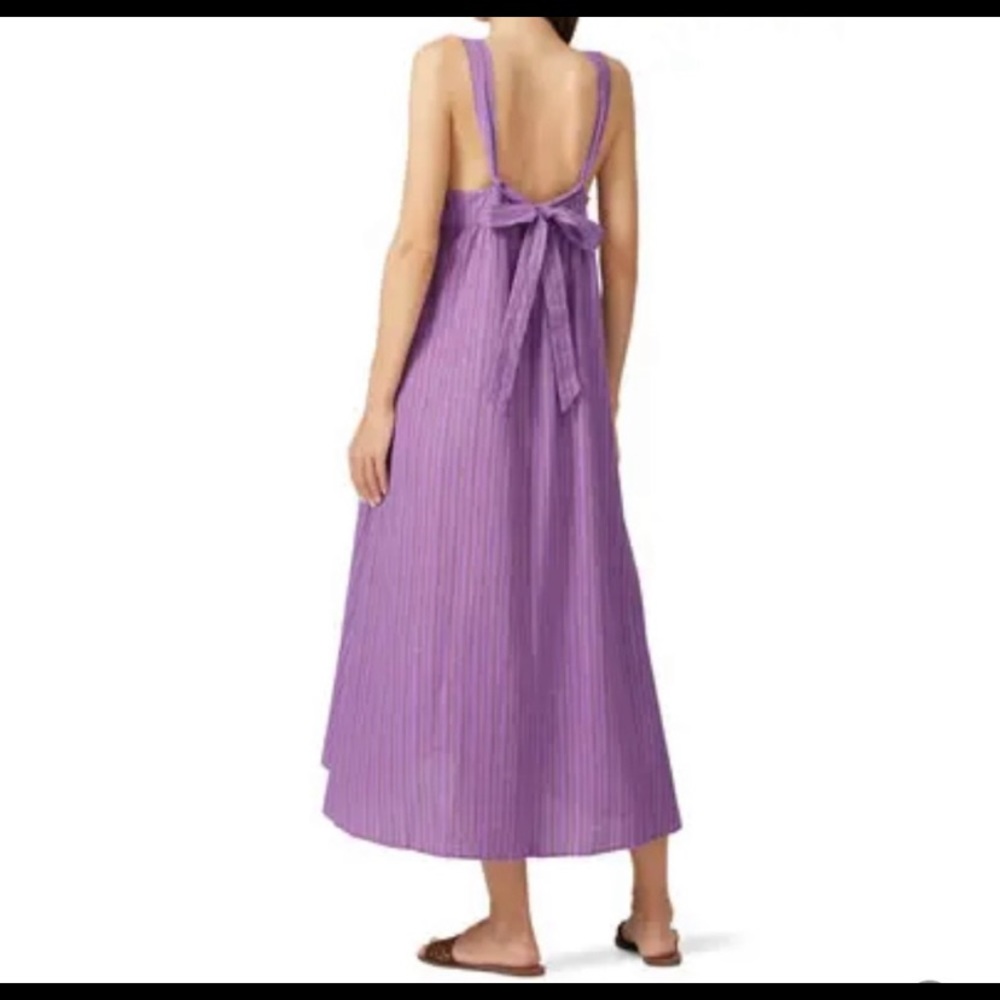Xirena dress, metallic stripes, large is 10-12.